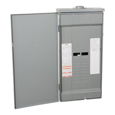 Square D HOM2040L225PRB - Load Center, HOM, 20 Spaces, 225 A, 120/240 V AC, Po N Convertible Main Lug, 1 Phase