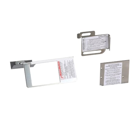Square D HOMCRBGK1C - Load center accessory, Homeline, interlock kit, generator circuit breaker, low amp, outdoor, clam packaging