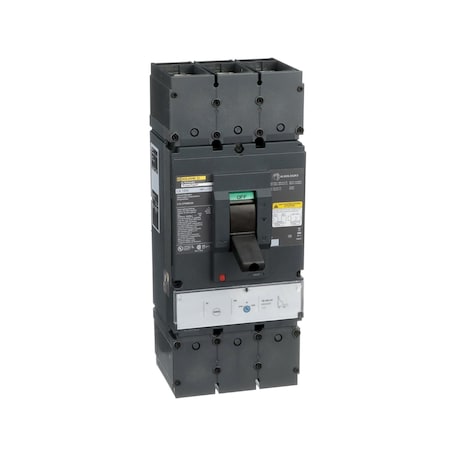 Square D LGL37040D30 - Molded Case Circuit Breaker, POWERPACT L Series, 400 A, 3 Pole, 600 V AC, 65k A at 240 V AC