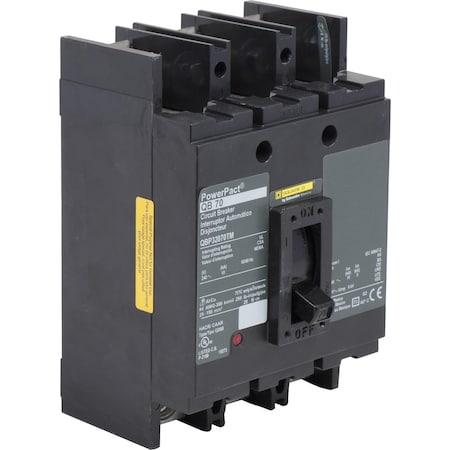 Square D QBP32090TM - Molded Case Circuit Breaker, POWERPACT Q Series, 90 A, 3 Pole, 240 V AC, 10k A at 240 V AC