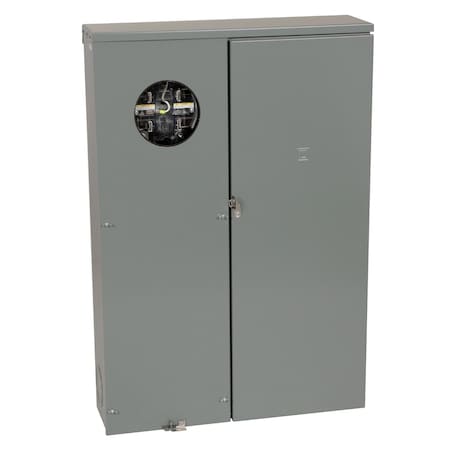 Square D QU816D400SL150 - Meter Main, QO, 8 Spaces, 400 A; 150 A, Main Lug, 1 Phase