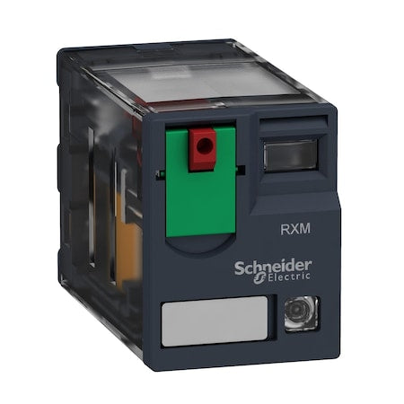 Schneider Electric RXM4GB2B7 - Miniature Plug-in relay - Zelio RXM 4 C/, 24 V AC Coil Volts, 4 C/O