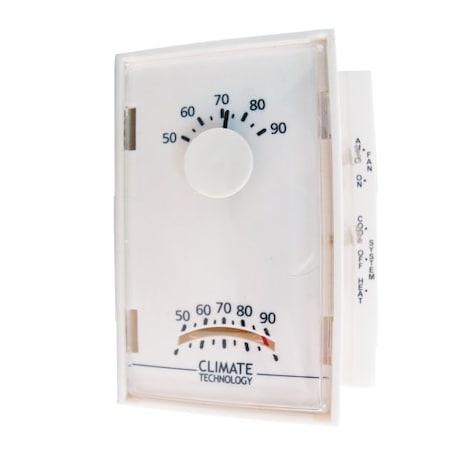 Supco 43005A - Mechanical Wall Thermostat,Vertical