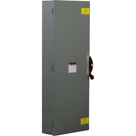 Square D DTU326 - Disconnect Switch, Fusible, 3 PDT, Three Phase, NEMA 1