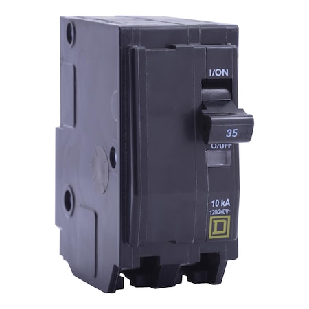 Square D QO240H - Miniature Circuit Breaker, QO Series, 40 A, 2 Pole, 240 V AC, 10k A at 120/240 V AC