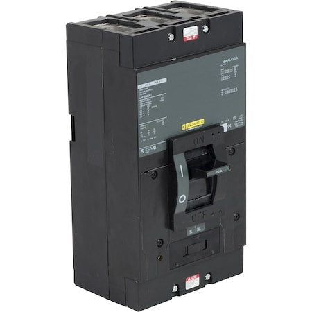 Square D LHP36400MT - Molded Case Circuit Breaker, LEGACY MCCB Series, 400 A, 3 Pole, 600 V AC, 65k A at 240 VAC