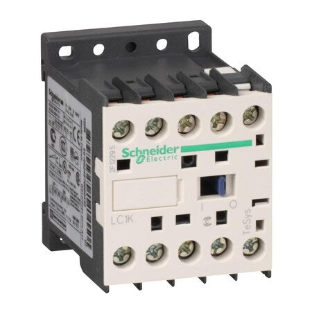 Schneider Electric LC1K0901G7 - IEC Magnetic Contactor, 1 NC, 120 V AC, 3 P, Screw Clamp