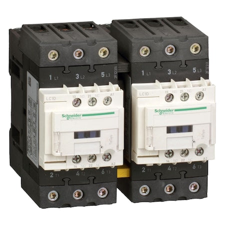 Schneider Electric LC2D50AB7 - IEC Magnetic Contactor, 1 NC/1 NO, 24 V AC, 3 P, Reversing, Screw Clamp