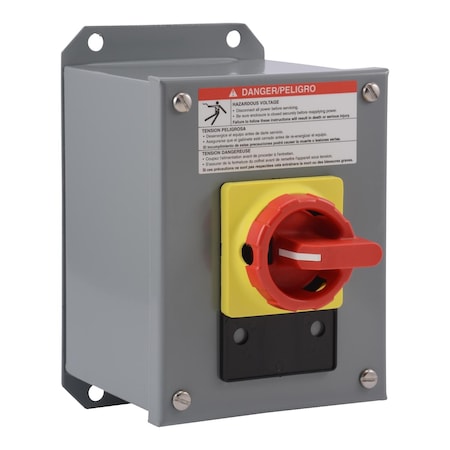 Square D 9421V1A30 - Loadbreak Switch 600 Vac 20 A Iec +Options