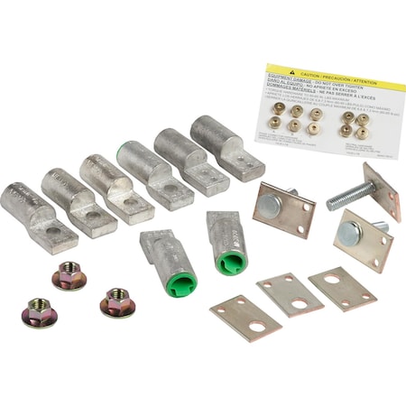 Square D NQALV4 - Lug Kit, 240 V AC, 400 A
