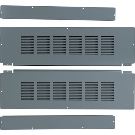 Square D HCW59TS - Trim front, I-Line Panelboard, HCP, surface mount, 4 pcs, 42in W x 59in H
