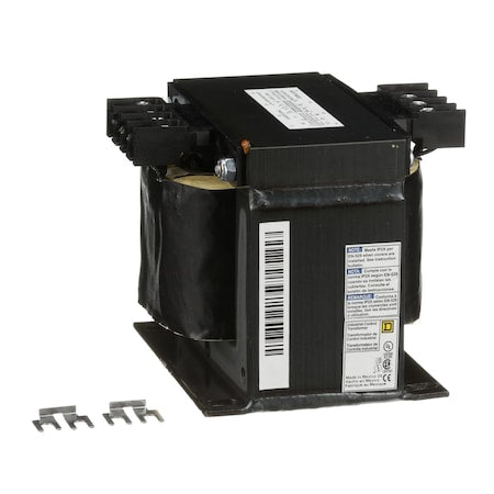 Square D 9070T750D33 - Control Transformer, 750 VA, Not Rated, 115/230 V AC, 380/400/415 V
