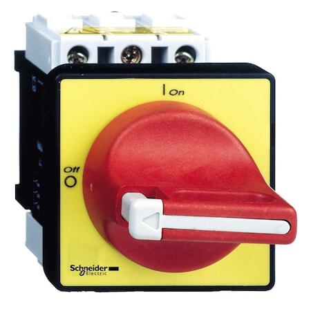 Square D VCD0 - Manual Motor Switch, 25 A, 3 P, Phase, Rotary Knob, Te Sys VARIO Series