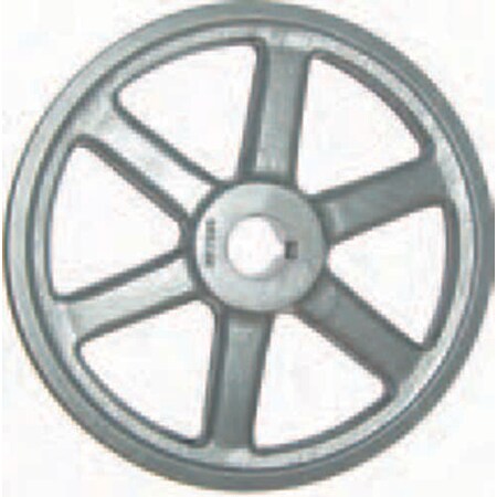 Powerdrive AK124-1 - Sheave,1" Bore,12.25" O.D.