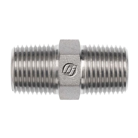 Brennan Industries 5404-06-06 - Coupling,3/8"X3/8"Male/Male