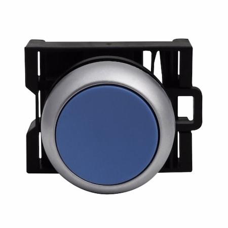 Eaton M22-D-B - Flush Push Button,Blue,Non-Illum,22mm