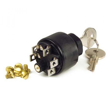 Grote 82-2306 - Switch,Igniton,Marine,3 Pstn w/Choke
