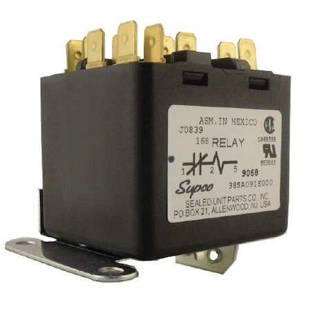 Supco 9068 - Potential Relay, SPST, 502 V AC Coil