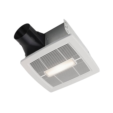 Broan-Nutone AE50110DCL - Exhaust Fan, LED Fan/Light, Selectable 50, Energy Star Certified