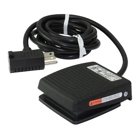 Linemaster 971-DC3JM - Foot Pedal Switch, 10 A, 120 V