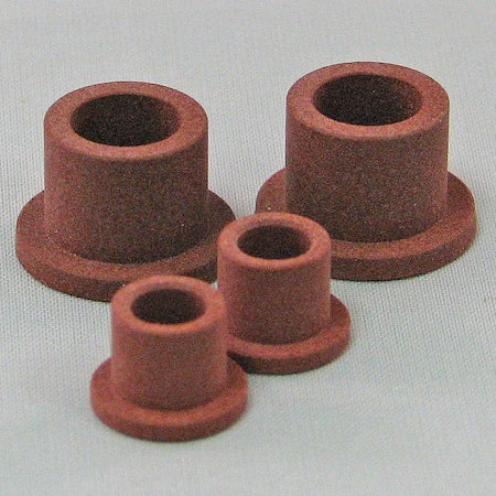 Bunting Bearings BJ4F030504 - Flanged Bearing,3/16" I.D. x 1/2" L,PK3