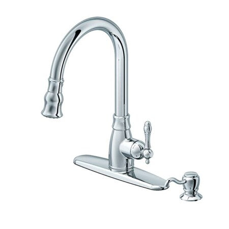 Cahaba CA6111CP - Traditional 1-Handle Pull-Down Kitchen F