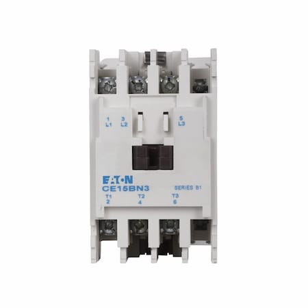 Eaton Cutler-Hammer CE15BNS3AB - Contactor,120 V 10 A 3 P N/O Aux