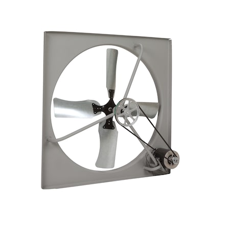 Tpi CE-42B - Commercial Exhaust Fan, 42", Belt-Drive, 120 V, 3/4 HP, 1-Phase, Gray