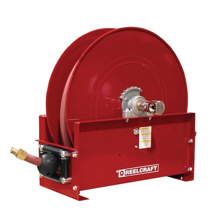 Reelcraft E9450 OLPBW - Hose Reel, 1 in Hose Diameter, 50 ft Length, 250 psi Max. Pressure, Steel, Red