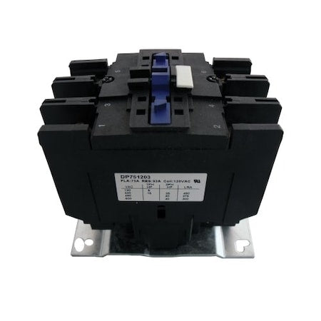 Supco DP751203 - Contactor,75 A,120 V,3 Pole
