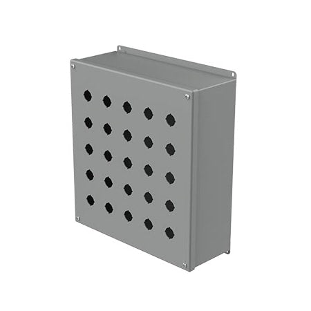 Nvent Hoffman E25PBXM - Captive Screws Electrical Enclosures, 14 in H, 4-3/4 in D, 13 in W, NEMA 12, Steel