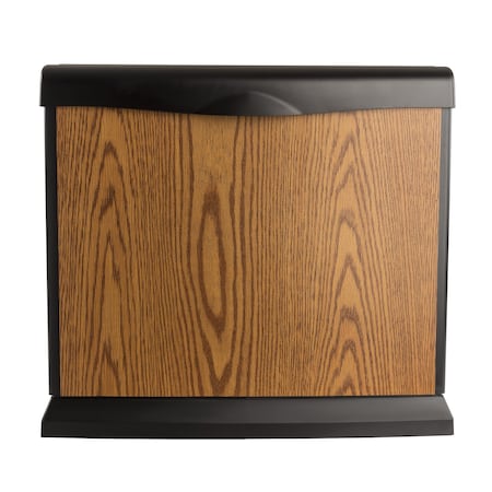 Aircare EA1407 - Humidifier,Console, 5 gal, 4,000 sq. ft., Console, Honey Oak