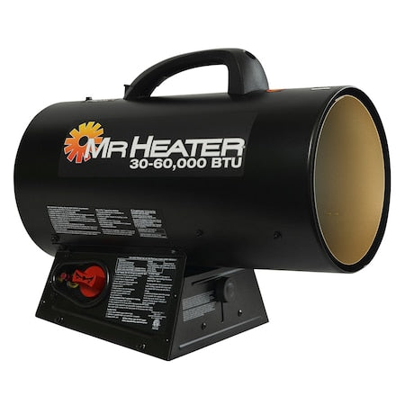 Mr. Heater MH60QFAV - Forced Air Propane Heater with QBT,30,00, LP, 30000 Btu H