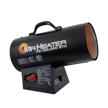Mr. Heater MH125QFAV - Forced Air Propane Heater with QBT,75,00