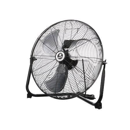 Tpi CF-12 - Floor Fan,12",120 V Black Steel Base 1/12