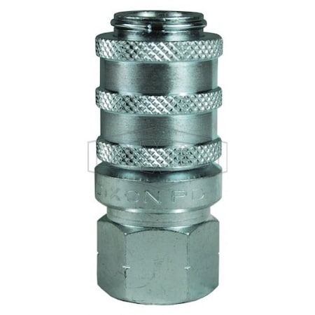 Dixon 1PDF1 - PD Series Fe MNPT 1/8",Coupler,1/8"