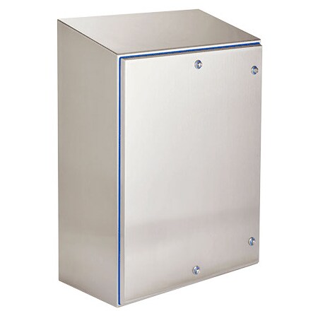Nvent Hoffman HSDH161608SS - Electrical Enclosures, 16 in H, 8 in D, 16 in W, 12, 304 Stainless Steel