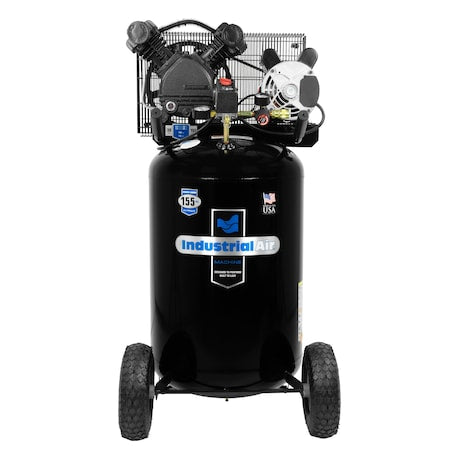 Industrial Air ILA1683066 - Portable Air Compressor, 120/240 V, 30 gal., 1
