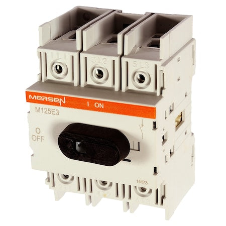 Mersen M125E3 - IEC Switch,125 A,3p
