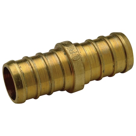 Zurn QQC33GX - Straight,Brass,Barbed1/2",Barbed1/2"