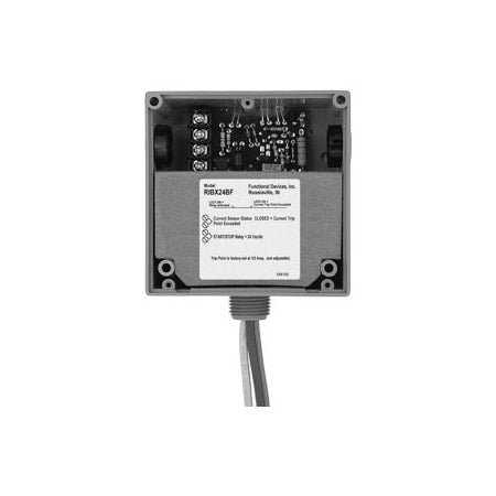 Johnson Controls RIBX24BF - Current Sensor Relay,20 Amp Spdt