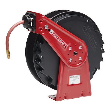 Reelcraft RT625-OLP - Spring Return Hose Reel, 3/8 in Hose Diameter, 25 ft Length, 300 psi Max. Pressure, Brass