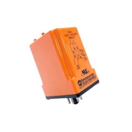 Atc Diversified Electronics SPM120ADA - Panel Mount Bracket, Temp Monitoring Relay, Octal, 10 A, 11 Pins, Plug-In