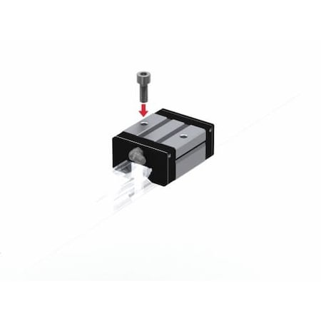 Thk SSR20XV1SS - Linear Guide Carriage,47.7 mm L,42 mm W