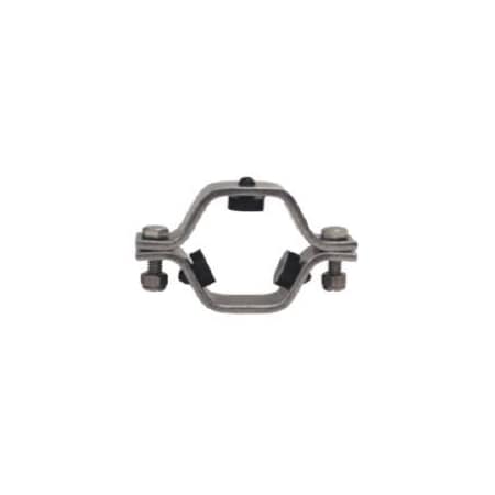 Sanitube T24RG-300 - T304 W/ Epdm Rubber Grommets,3" Tube Hanger