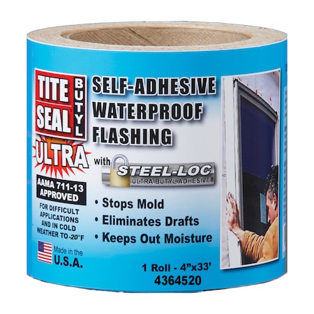 Cofair TSBULTRA433 - Tite Seal Butyl Ultra Window Tape,4"X33'