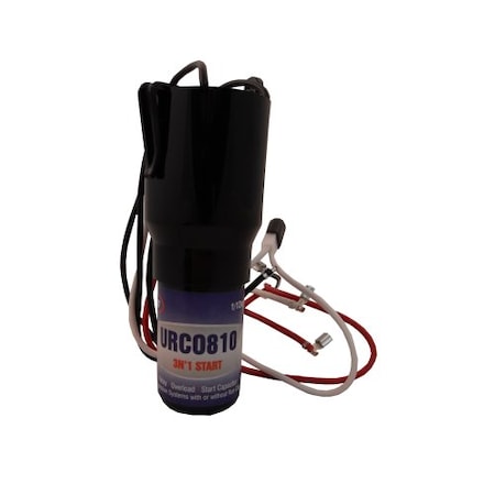 Supco URCO810 - Relay Capacitor Overload,1/12 HP-1/5 HP