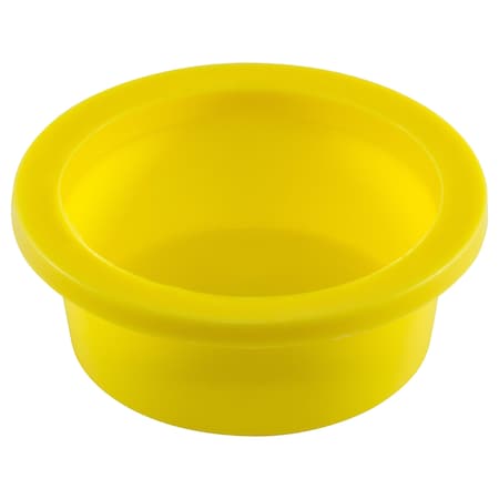 Caplugs WW-0 - Yellow Plastic Tapered Cap .111" - .177" Plug .173" - .240" Wide Flange 1000 PK