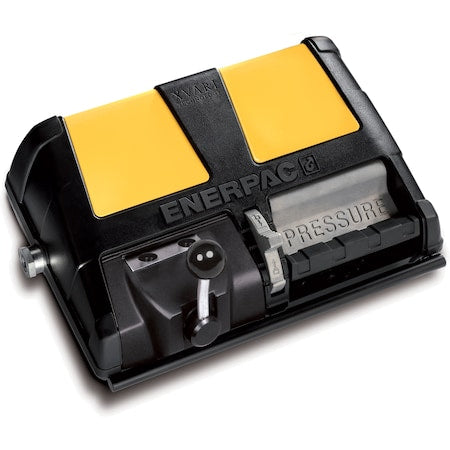 Enerpac XA12V - XA12 V, Air Driven Hydraulic Pump, 4/3 Valve, 122 in3 Usable Oil, For Double-Acting Cylinder or Tool
