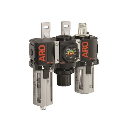 Aro C38121-801 - Filter/Regulator/Lubricator,1/4",NPT